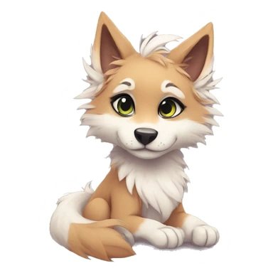 Cute Cool furry by Falvie, griffsnuff, LiLaiRa sticker