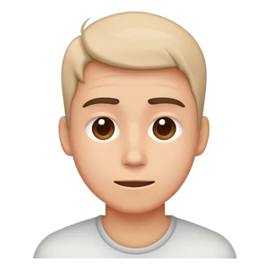 Shaking my head sticker