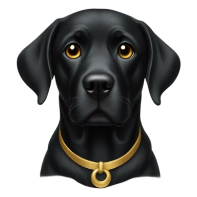 Black and gold labradors sticker