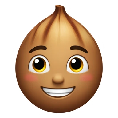 Hazelnut smiling inlove sticker