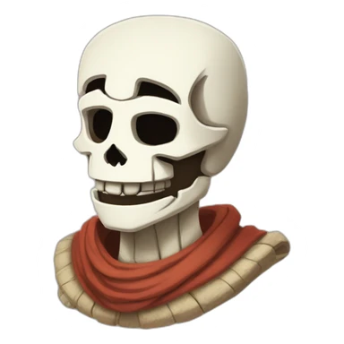 papyrus undertale sticker