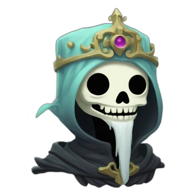 the lich adventure time sticker