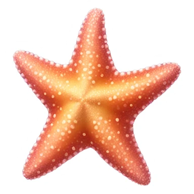 Colored sea star  sticker