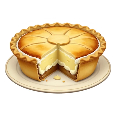 pie with mashed potato sticker