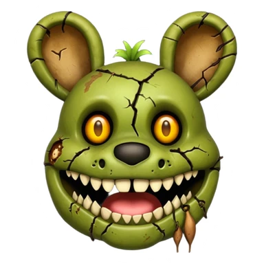 Fnaf spring trap sticker