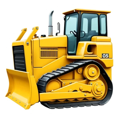 Bulldozer sticker