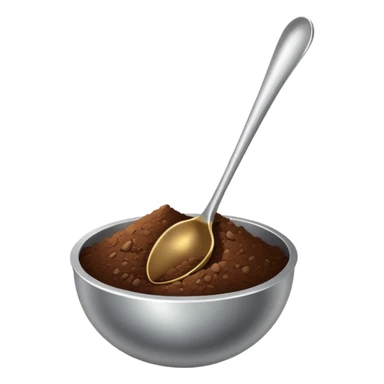 Spoon digging soil sticker