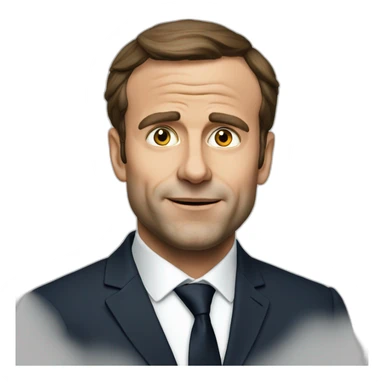Macron-idiot sticker