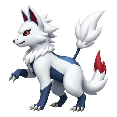 Absol-Zeraora-Zangoose-Hybrid (Full body) sticker