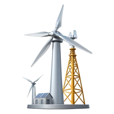 Wind turbine  sticker