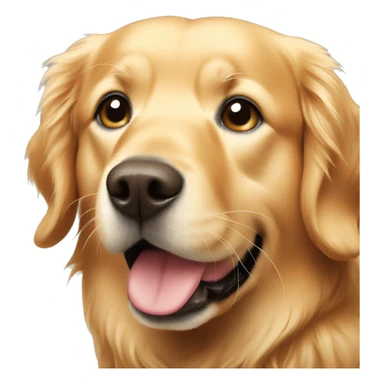 Golden retriever sticker