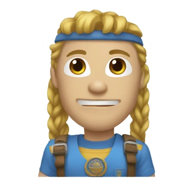 Un arqueólogo ogro sticker