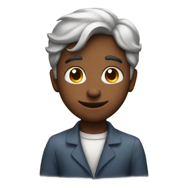 Loving emoji that has heart eyes and looks generous  sticker