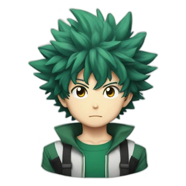 Izuku midorya sticker
