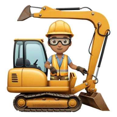 Digger sticker