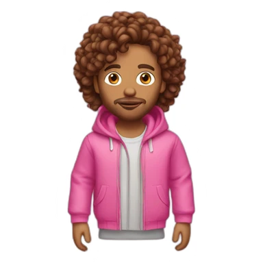 Jesy Pink man sticker