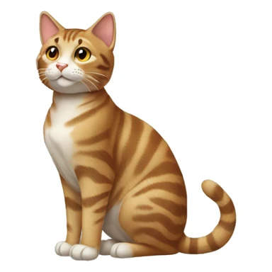 Tabby Cat Full Body sticker