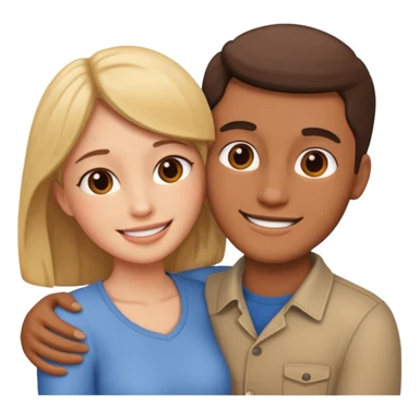 sarılan iki insan sticker