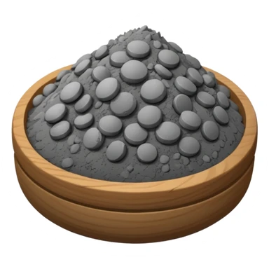 a pile of Ash sticker