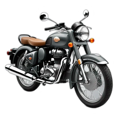 royal enfield classic 350 gunmetal grey BR sticker