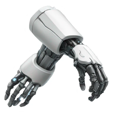 cybernetic arm sticker