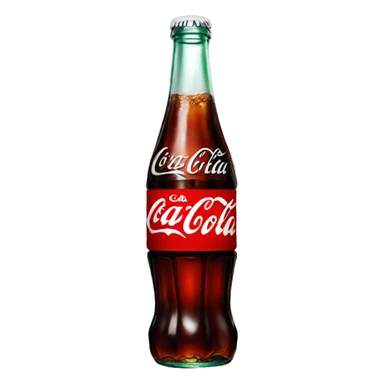 Coca Cola bottle  sticker