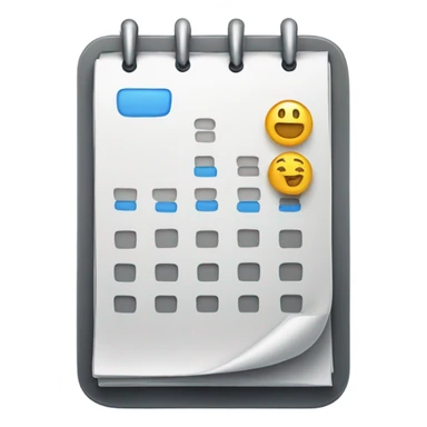 scheduler icon sticker