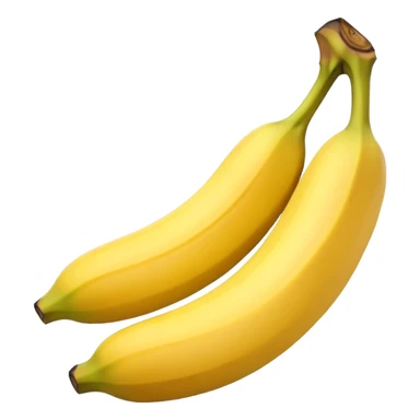 single yellow banana sticker