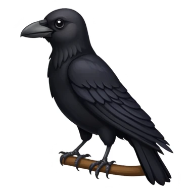 crow emblem with weat sticker