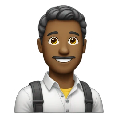 Successful man sticker