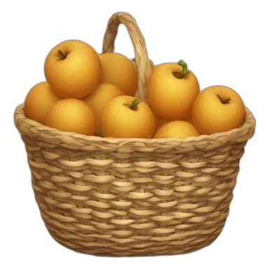 Basket sticker