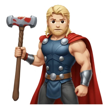 Thor emoji sticker