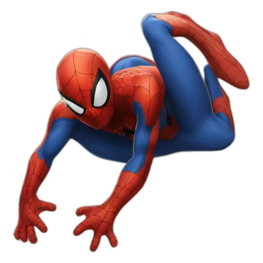 Spider man sur Pikachu sticker