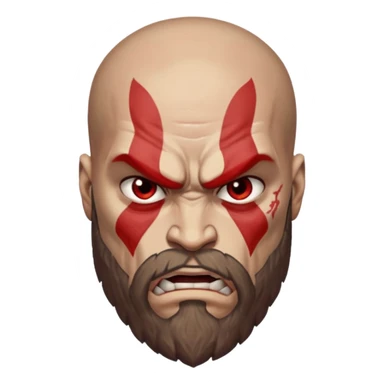 Kratos sticker