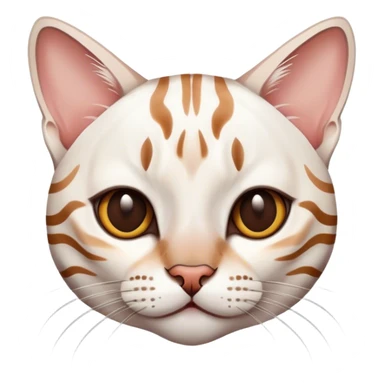 White bengal sticker