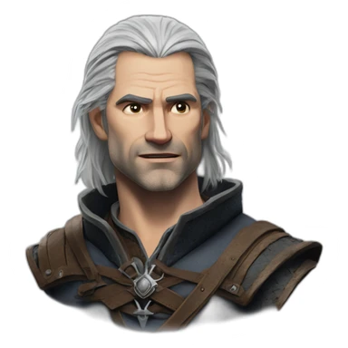 The Witcher actor when saying "Why did the Witcher cross the road? To get to the other side of the monsters!" sticker
