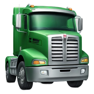 green optimus prime truck robot sticker