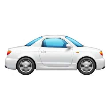 speeding car with motion lines sticker