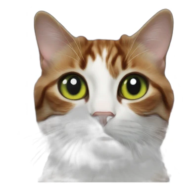 beautiful real nebula in outer space with surprising cat sticker