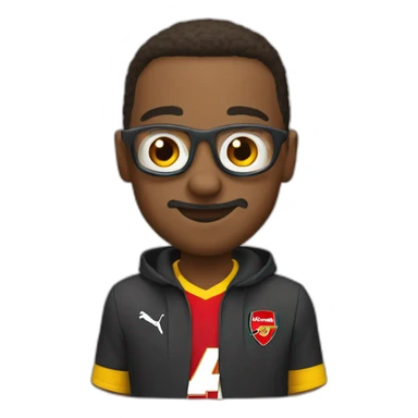 Arsenal qui tient à la laisse le Rc Lens sticker
