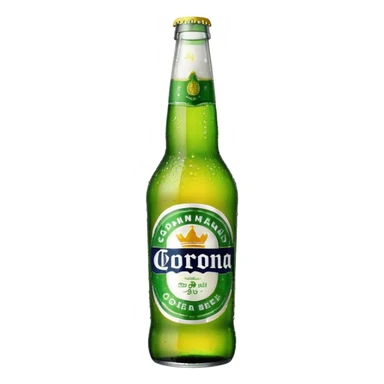 Corona Bier Flasche als emoji sticker