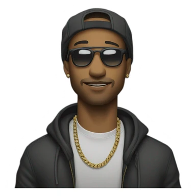 le rappeur sasso sticker