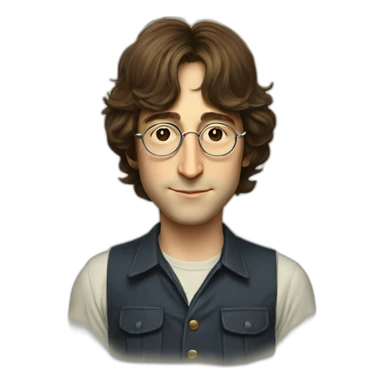 Young-john lennon sticker