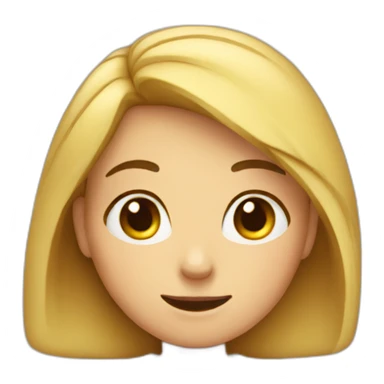 girl-work-smile-cry sticker