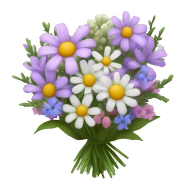 aesthetic wildflower bouquet  sticker