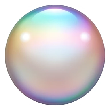 small Pearl stone  sticker