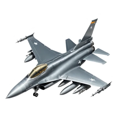 Un avion de combate sticker