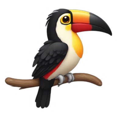 cute tucan sticker