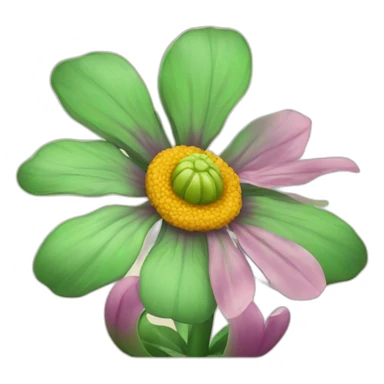 zwiebel-blume-stängel sticker