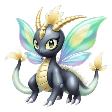 Meloetta-Giratina-Pokémon-Fakémon-fusion-hybrid-creature sticker